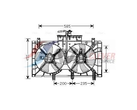 ventilateur de refroidissement MZ7537 Ava Quality Cooling