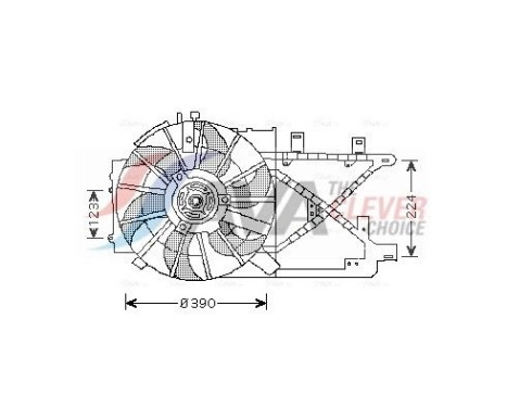 ventilateur de refroidissement OL7516 Ava Quality Cooling