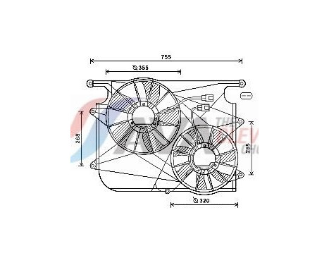 ventilateur de refroidissement OL7571 Ava Quality Cooling
