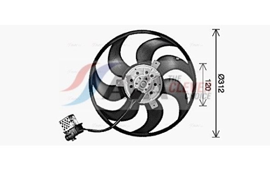 ventilateur de refroidissement OL7727 Ava Quality Cooling, Image 2