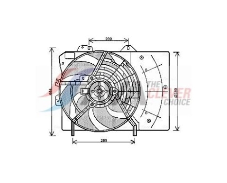 ventilateur de refroidissement PE7539 Ava Quality Cooling