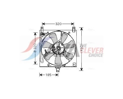 ventilateur de refroidissement SZ7504 Ava Quality Cooling
