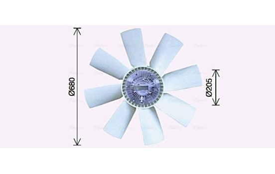 ventilateur de refroidissement VLF095 Ava Quality Cooling