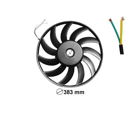Ventilateur, refroidissement du moteur 0318747 International Radiators