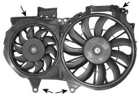 Ventilateur, refroidissement du moteur 0325750 International Radiators