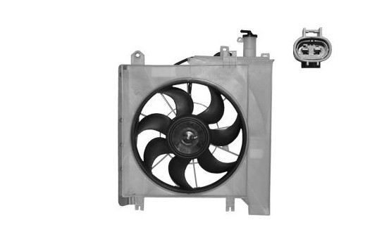 Ventilateur, refroidissement du moteur 0910746 International Radiators, Image 2