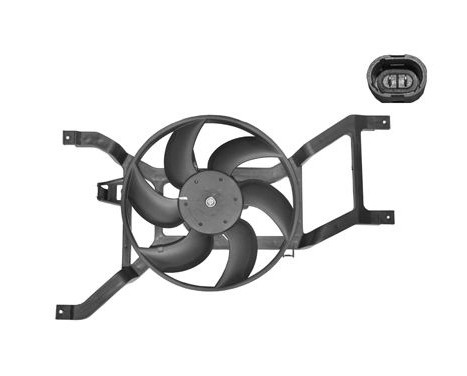 Ventilateur, refroidissement du moteur 1514748 International Radiators