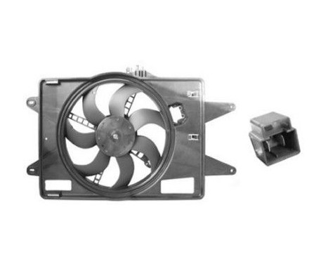 Ventilateur, refroidissement du moteur 1636748 International Radiators, Image 2