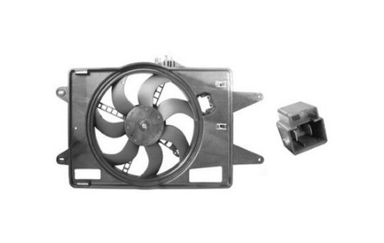 Ventilateur, refroidissement du moteur 1636748 International Radiators, Image 2