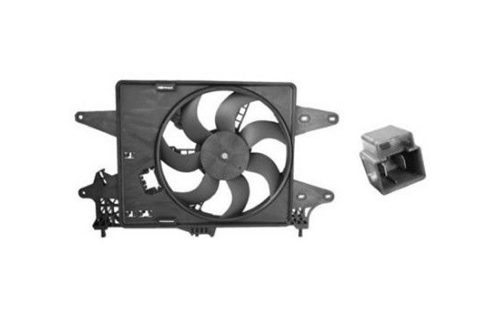 Ventilateur, refroidissement du moteur 1637747 International Radiators, Image 2