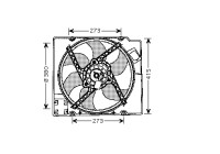 Ventilateur, refroidissement du moteur 4326746 International Radiators