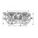 Ventilateur, refroidissement du moteur 4345749 International Radiators, Vignette 2
