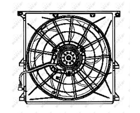 Ventilateur, refroidissement du moteur 47024 NRF, Image 5