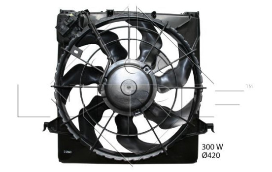 Ventilateur, refroidissement du moteur 47730 NRF