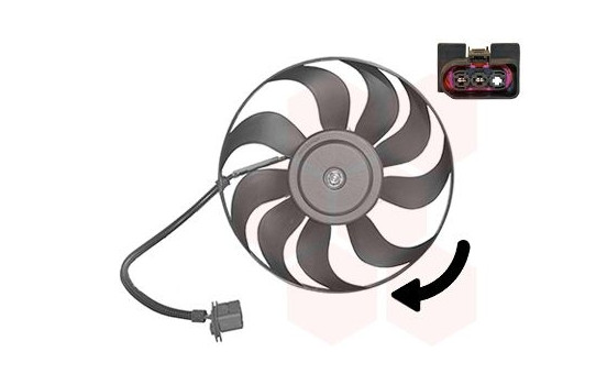 Ventilateur, refroidissement du moteur 4933746 International Radiators