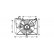 Ventilateur, refroidissement du moteur 5430747 International Radiators, Vignette 2