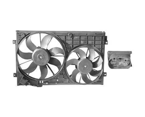 Ventilateur, refroidissement du moteur 5894748 International Radiators, Image 3