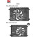 Ventilateur, refroidissement du moteur 5922747 International Radiators, Vignette 2