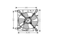 Ventilateur, refroidissement du moteur 8121746 International Radiators