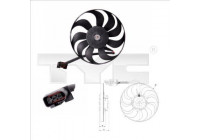 Ventilateur, refroidissement du moteur 837-0005 TYC