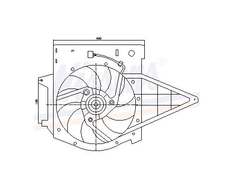 Ventilateur, refroidissement du moteur 85003 Nissens, Image 6