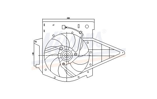 Ventilateur, refroidissement du moteur 85003 Nissens, Image 6