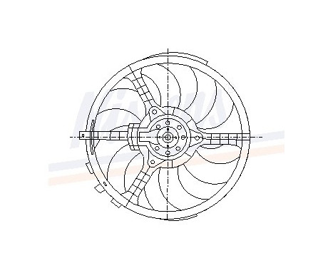 Ventilateur, refroidissement du moteur 85036 Nissens, Image 7