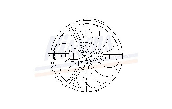 Ventilateur, refroidissement du moteur 85036 Nissens, Image 7