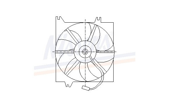 Ventilateur, refroidissement du moteur 85085 Nissens, Image 6