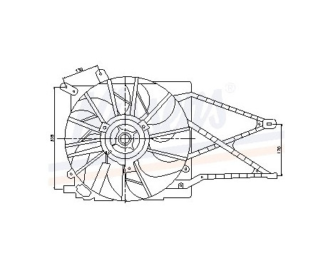 Ventilateur, refroidissement du moteur 85185 Nissens, Image 6