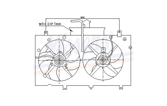 Ventilateur, refroidissement du moteur 85221 Nissens, Image 7