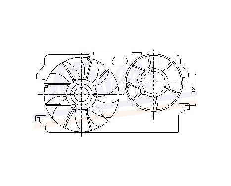 Ventilateur, refroidissement du moteur 85262 Nissens, Image 6