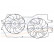 Ventilateur, refroidissement du moteur 85288 Nissens, Vignette 7
