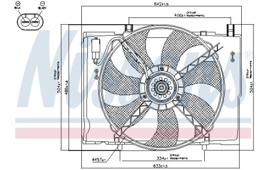 Ventilateur, refroidissement du moteur 85290 Nissens, Image 6