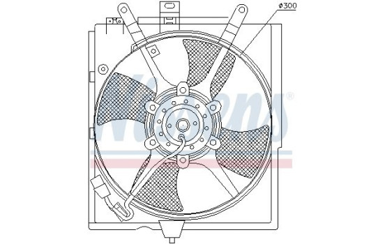 Ventilateur, refroidissement du moteur 85298 Nissens, Image 4