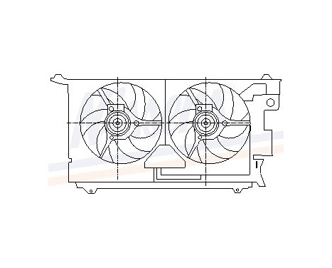 Ventilateur, refroidissement du moteur 85321 Nissens, Image 6