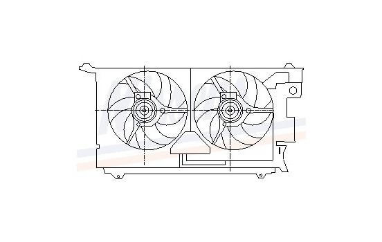Ventilateur, refroidissement du moteur 85321 Nissens, Image 6