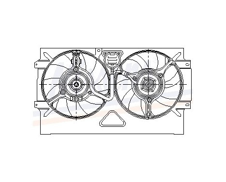 Ventilateur, refroidissement du moteur 85469 Nissens