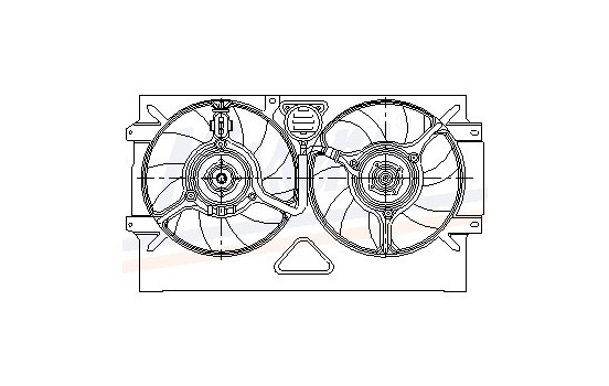 Ventilateur, refroidissement du moteur 85469 Nissens