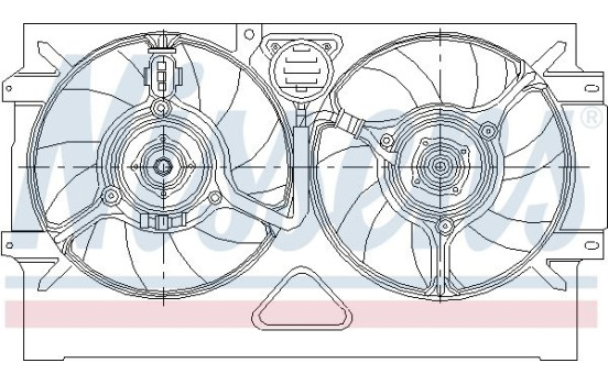 Ventilateur, refroidissement du moteur 85469 Nissens, Image 2