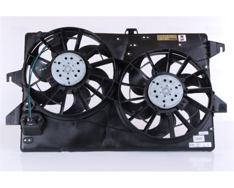 Ventilateur, refroidissement du moteur 85483 Nissens