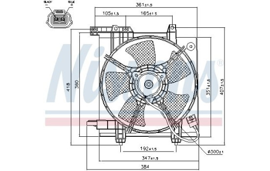 Ventilateur, refroidissement du moteur 85493 Nissens, Image 7