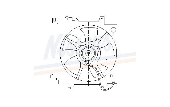 Ventilateur, refroidissement du moteur 85493 Nissens, Image 6