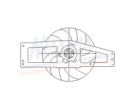 Ventilateur, refroidissement du moteur 85498 Nissens, Image 6