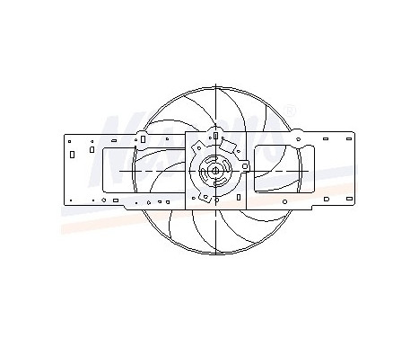 Ventilateur, refroidissement du moteur 85499 Nissens, Image 6