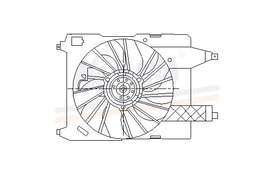 Ventilateur, refroidissement du moteur 85515 Nissens, Image 6