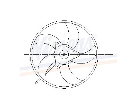 Ventilateur, refroidissement du moteur 85538 Nissens, Image 6