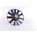 Ventilateur, refroidissement du moteur 85539 Nissens