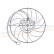 Ventilateur, refroidissement du moteur 85551 Nissens, Vignette 6