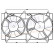 Ventilateur, refroidissement du moteur 85611 Nissens
